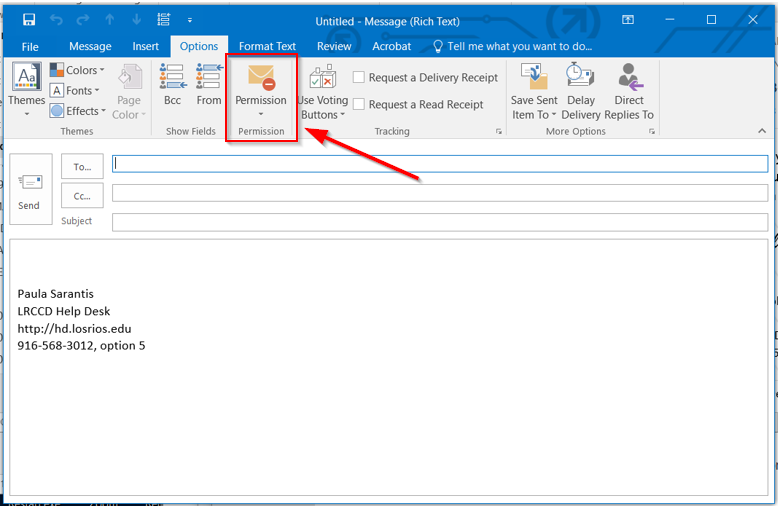 How to send a secure email in Outlook