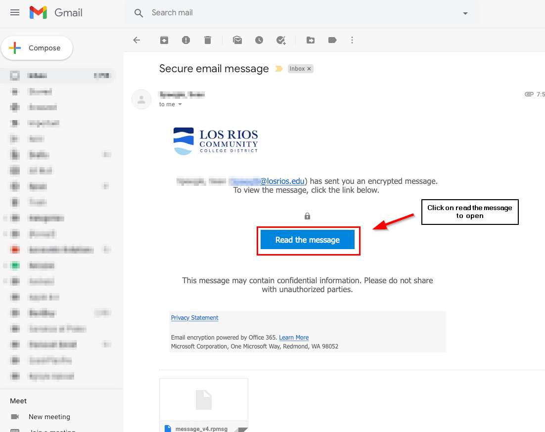 How to send a secure email in Outlook